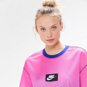 Pink to Purple gradient NIKE Jersey Oversized